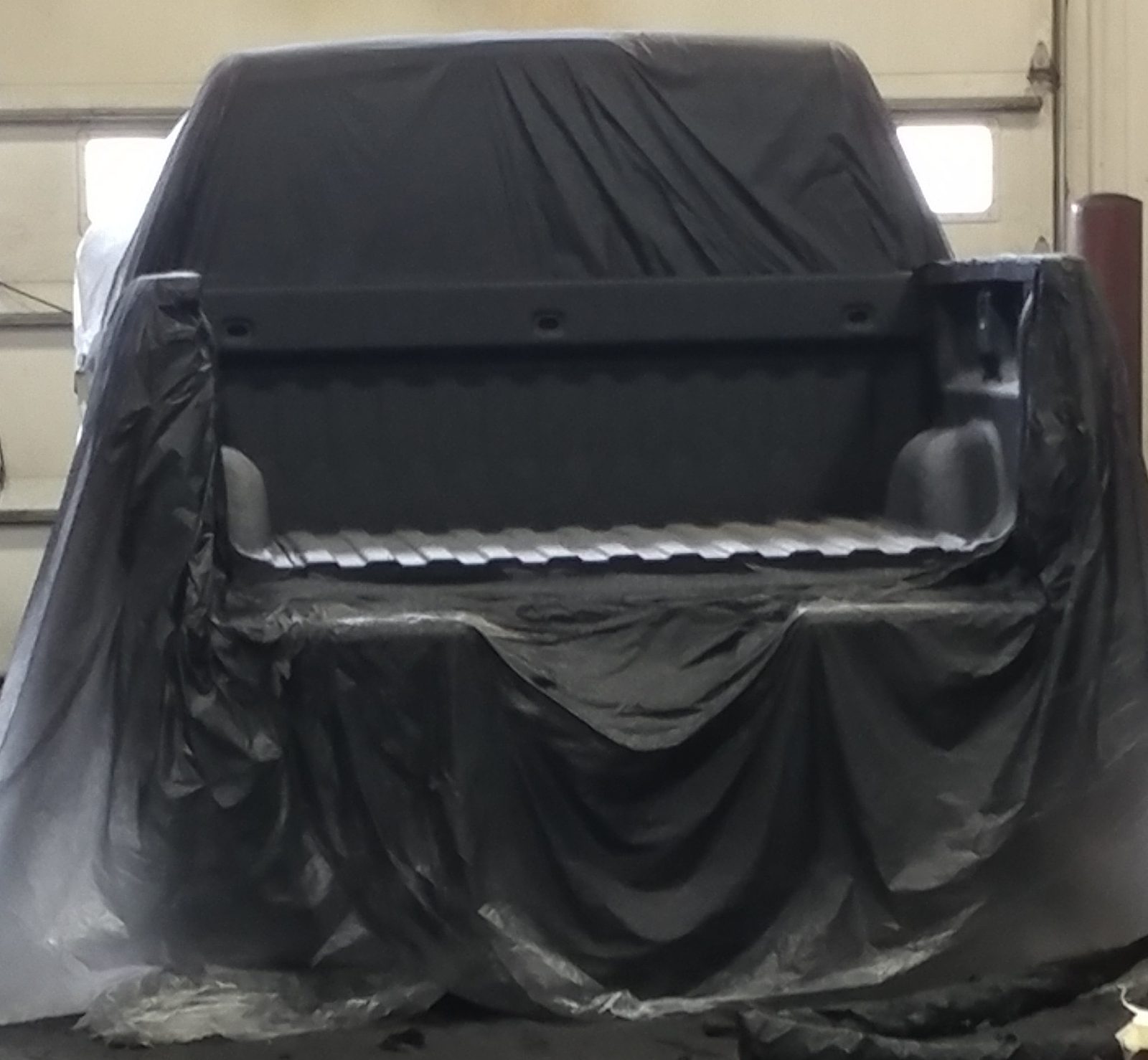 Rust-proof coating — Rust spray work 01